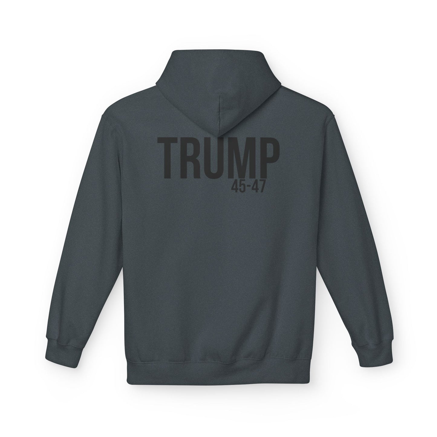 Red white and BA, trump printUnisex Midweight Softstyle Fleece Hoodie