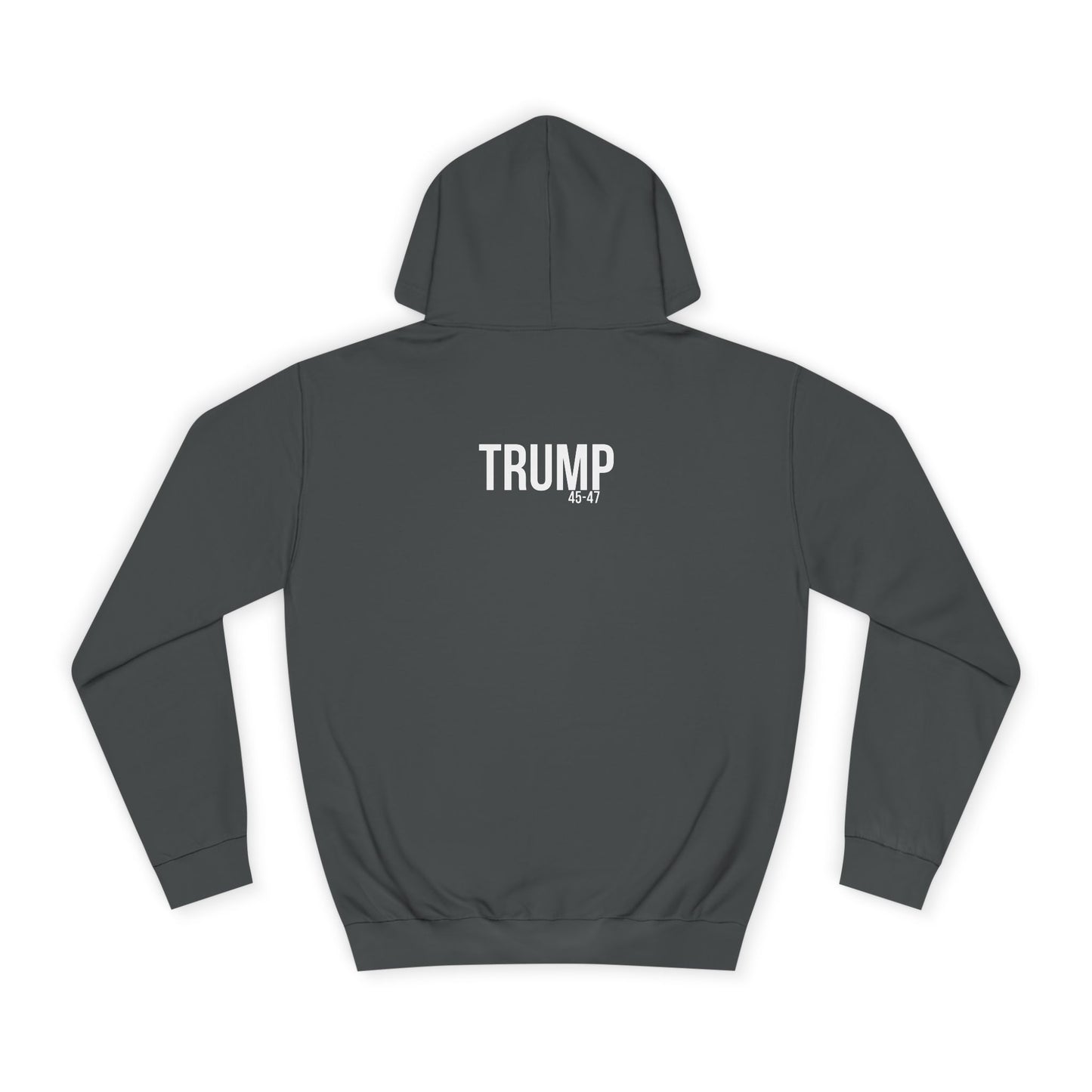 DOGE trump print cartoon, Unisex College Hoodie