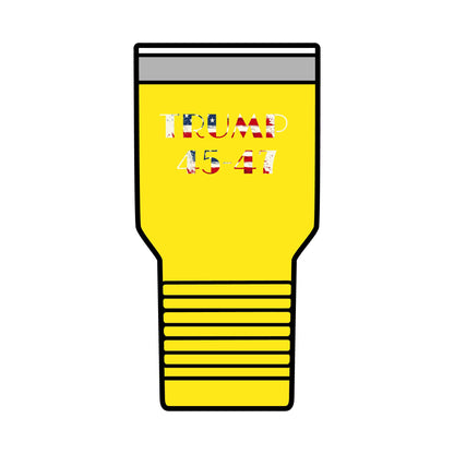 Dark Maga Trump patriotic print, Insulated Tumbler, 30oz