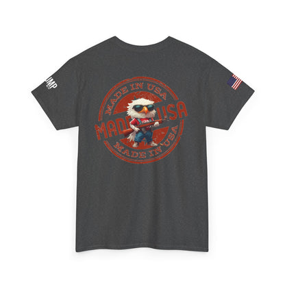 Lock loaded and patriotic, Unisex Heavy Cotton Tee