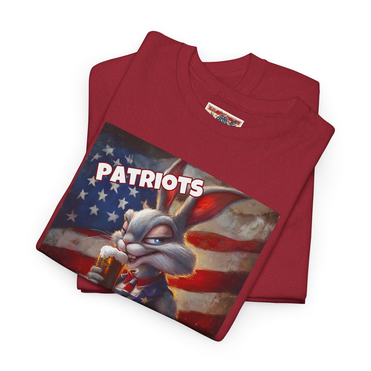 Patriots, how you liking the show? Print, Unisex Heavy Cotton Tee