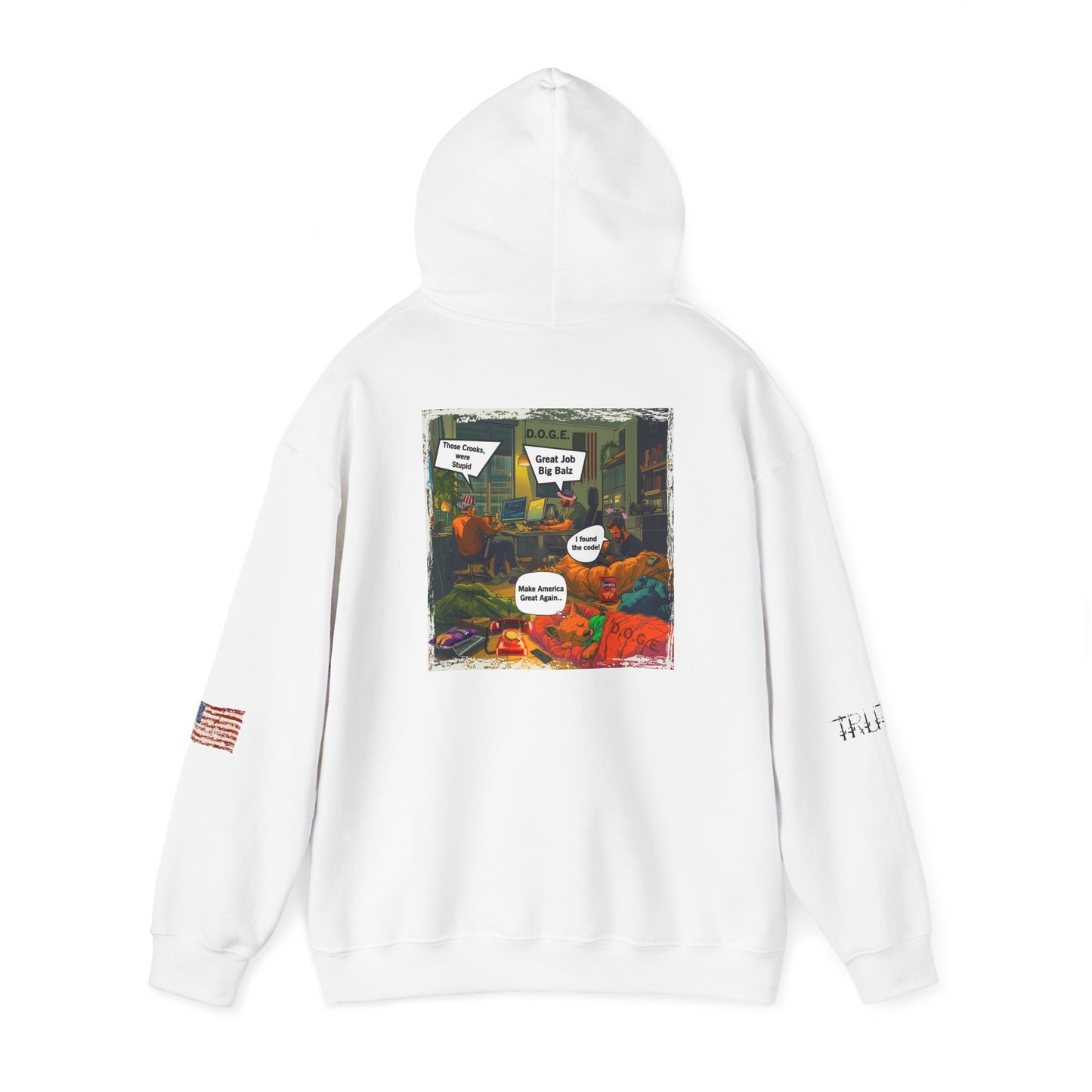 D.o.g.e  Print Hoodie Sweatshirt
