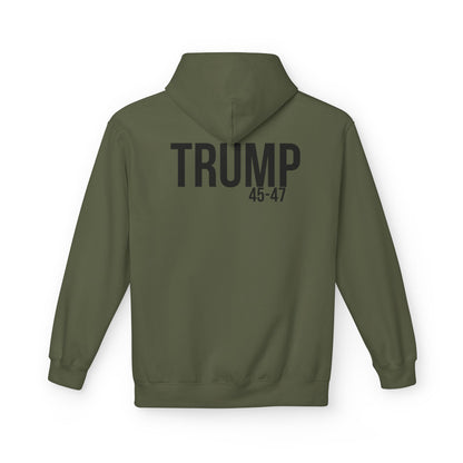 Make playgrounds safe again, trump print, Unisex Midweight Softstyle Fleece Hoodie