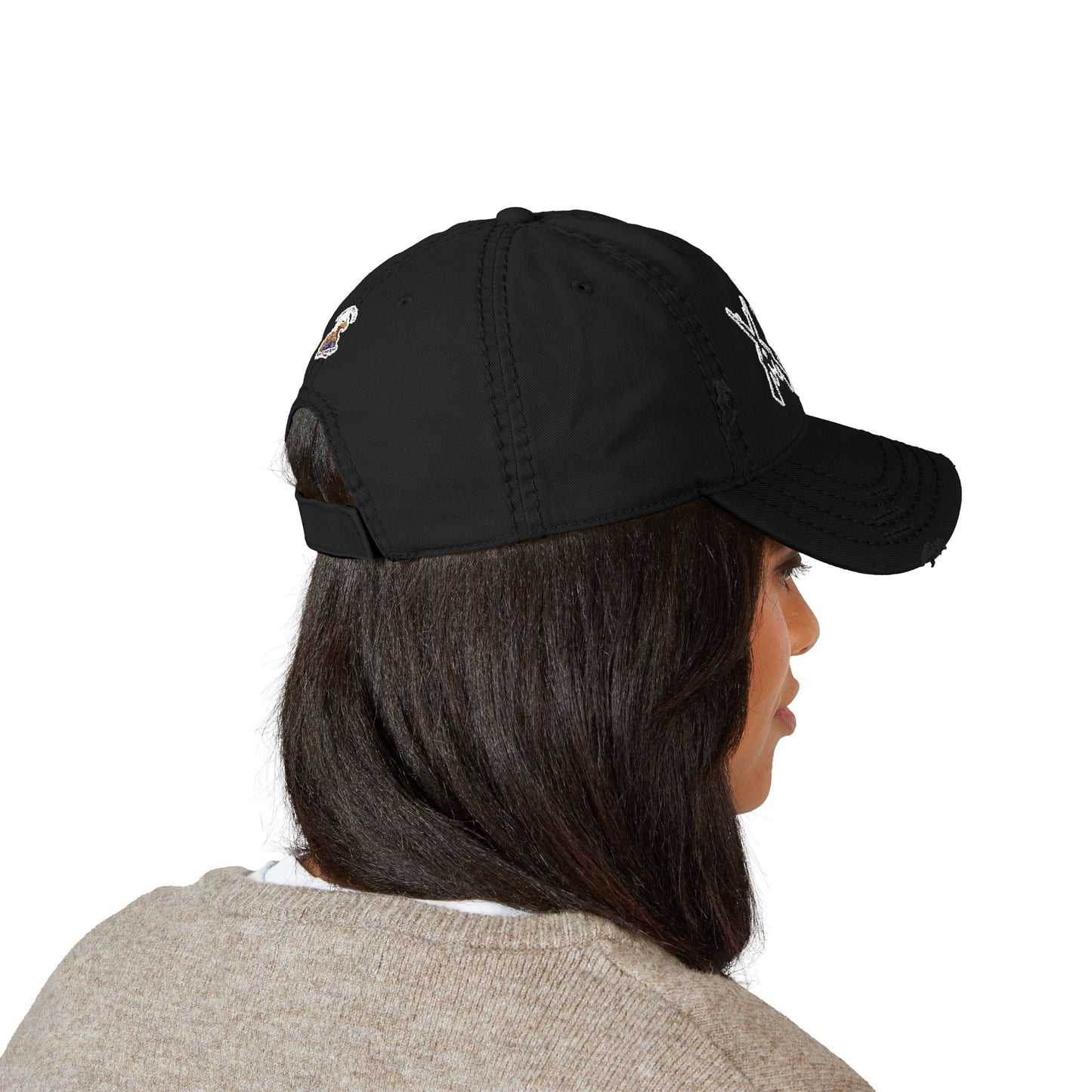 Distressed Dad Hat with 2nd That Embroidery | Casual Military Style Cap, Perfect Gift for Dads and Veterans, Unique Accessories