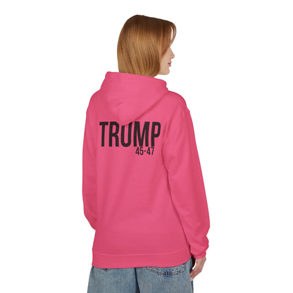 Make playgrounds safe again, trump print, Unisex Midweight Softstyle Fleece Hoodie