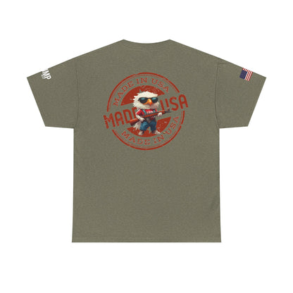 Lock loaded and patriotic, Unisex Heavy Cotton Tee