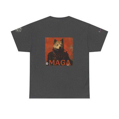 Humorous graveyard scene with screaming lady taking your Social Security away print Unisex Heavy Cotton Tee