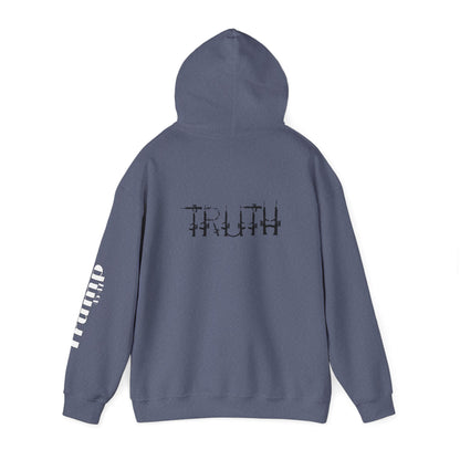 Freedom Warrior print ,Unisex Heavy Blend™ Hooded Sweatshirt