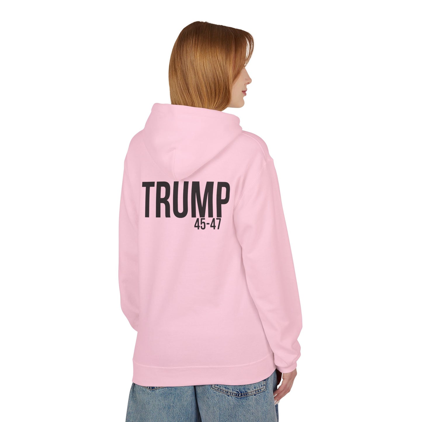 Fafo trump print, Unisex Midweight Softstyle Fleece Hoodie