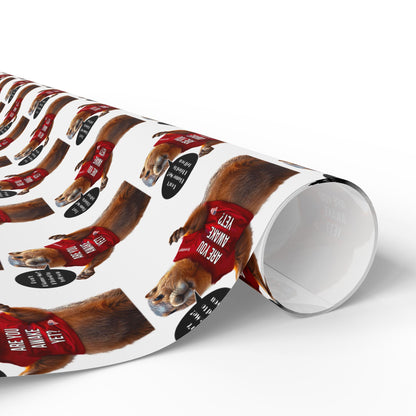 Don’t blame me, are you awake yet Wrapping Papers