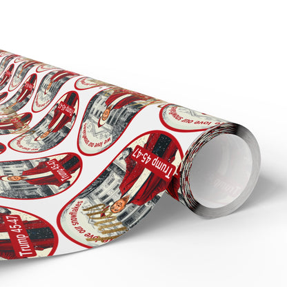 Trump we love our snowflakes Wrapping Papers