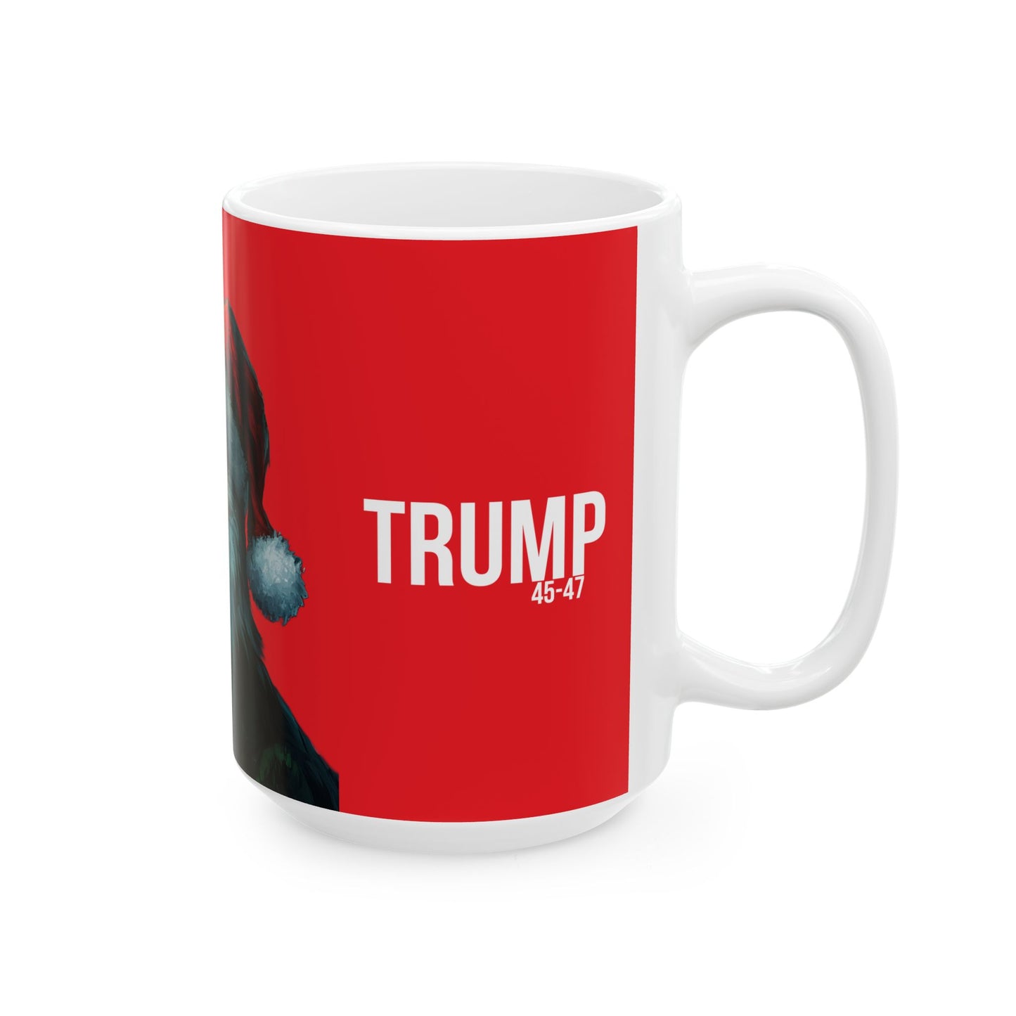 Eagle/Trump Christmas Ceramic Mug, (11oz, 15oz)