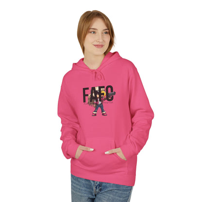 Fafo trump print, Unisex Midweight Softstyle Fleece Hoodie