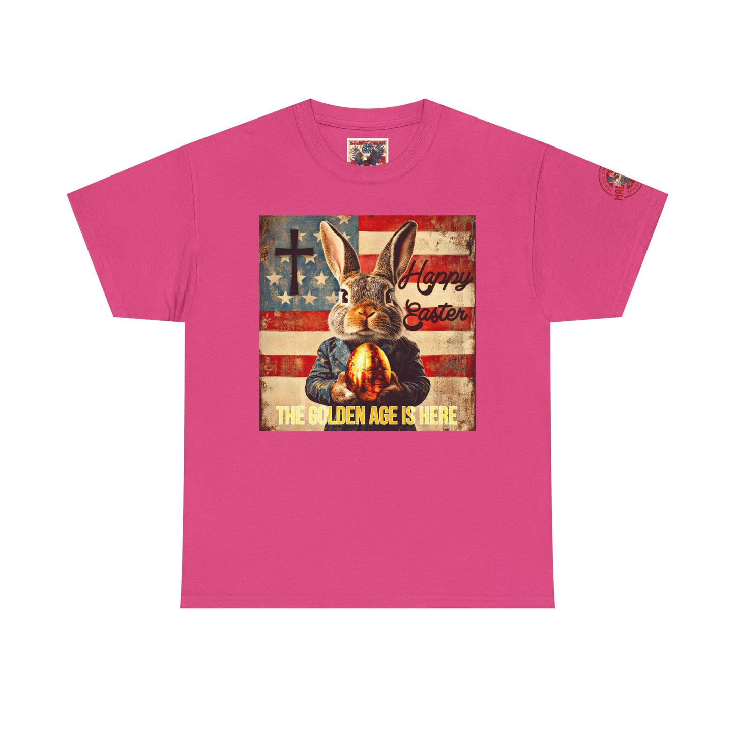 Patriotic, Easter, print, Unisex Heavy Cotton Tee