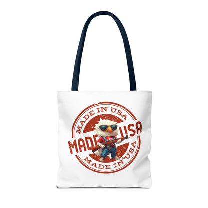 Patriotic trump, daddy’s back, how you like that print, Tote Bag (AOP)