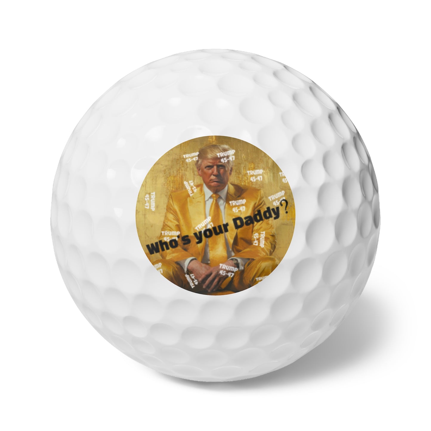 Trump Golf Balls, 6pcs