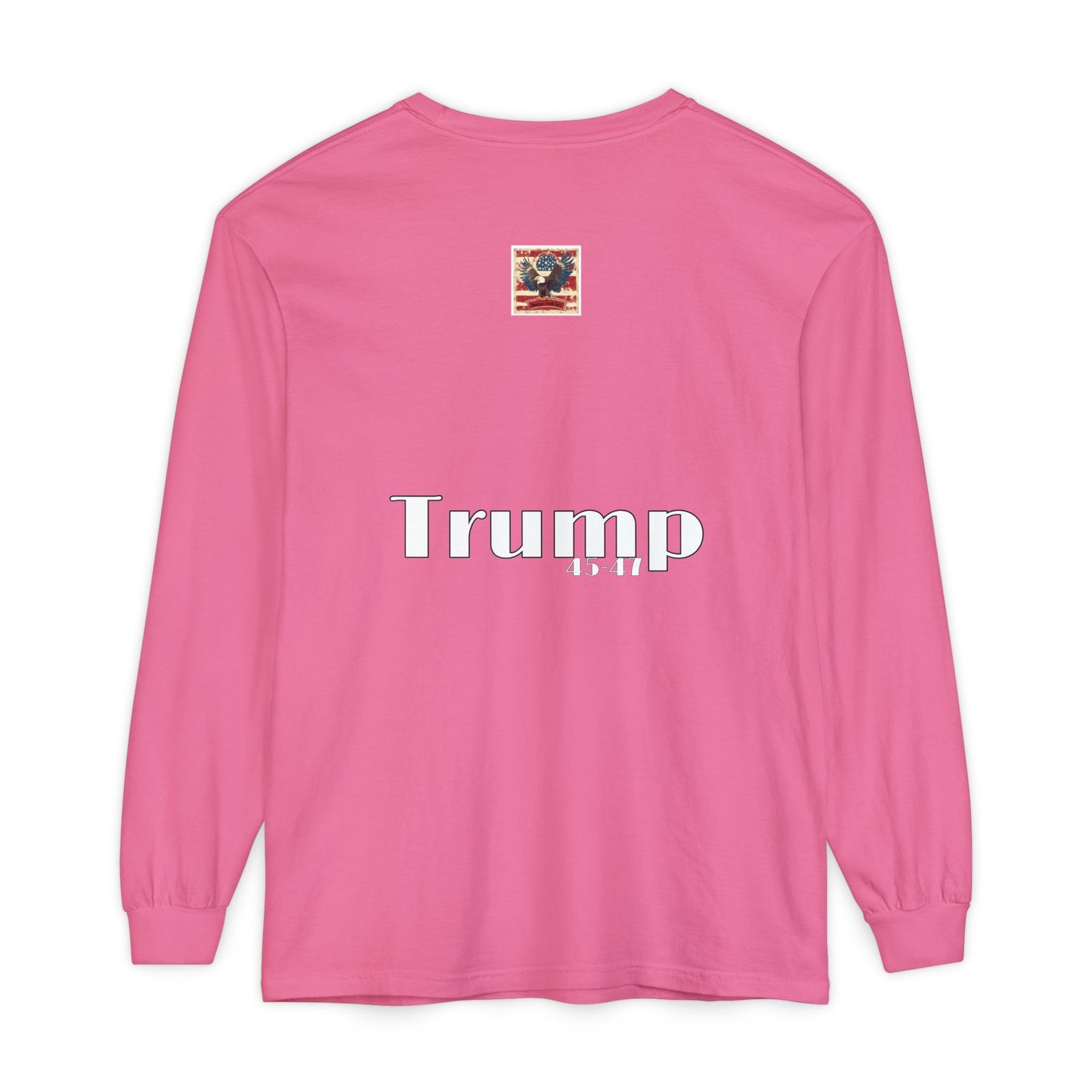 Political cartoon, Unisex Garment-dyed Long Sleeve T-Shirt