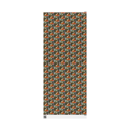 Patriotic cartoon Wrapping Papers