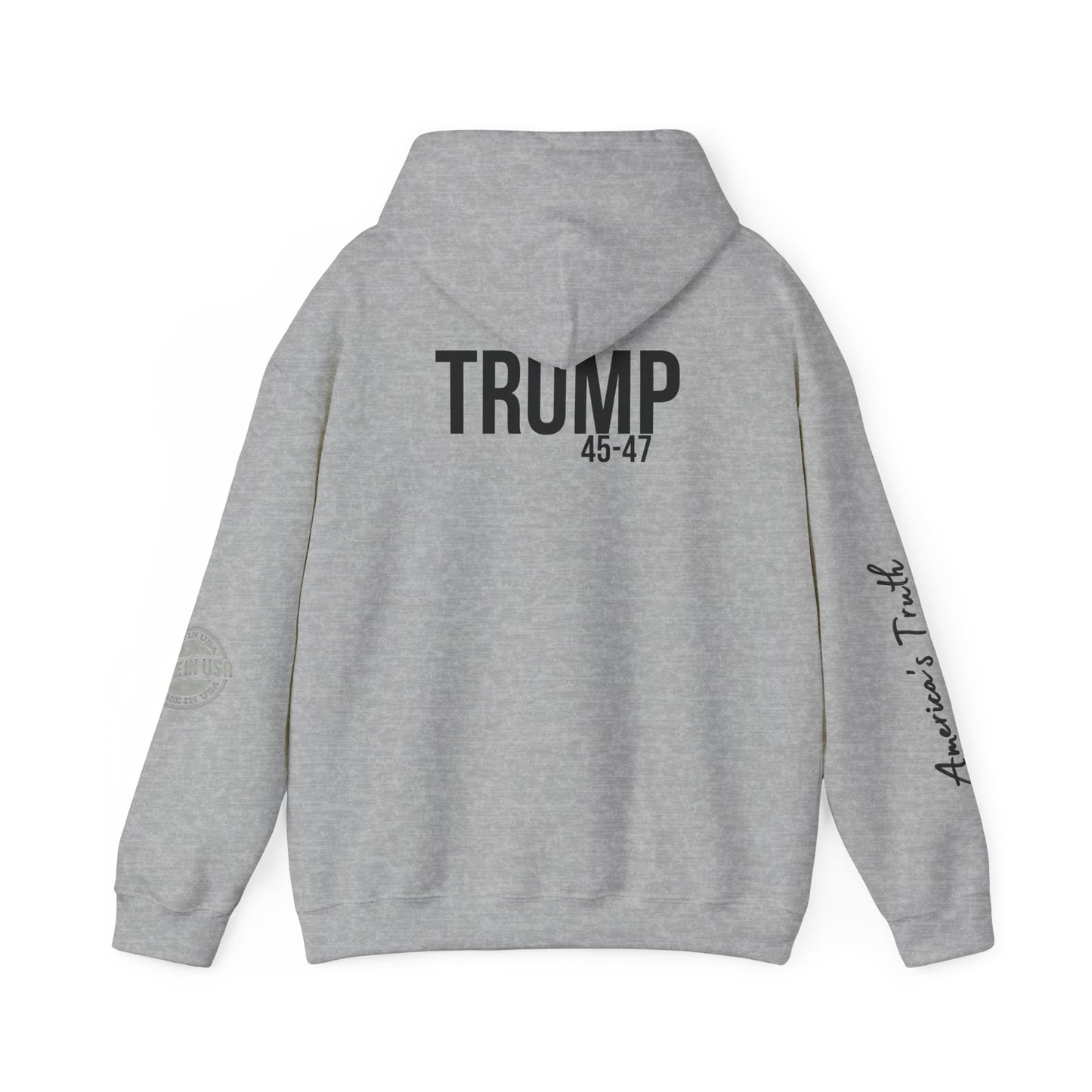 Unisex Heavy Blend™ Hooded Sweatshirt - 'Everything Matters' & 'TRUMP 45-47' Design