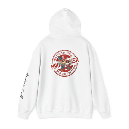 Trump Print,Unisex Heavy Blend™ Hooded Sweatshirt