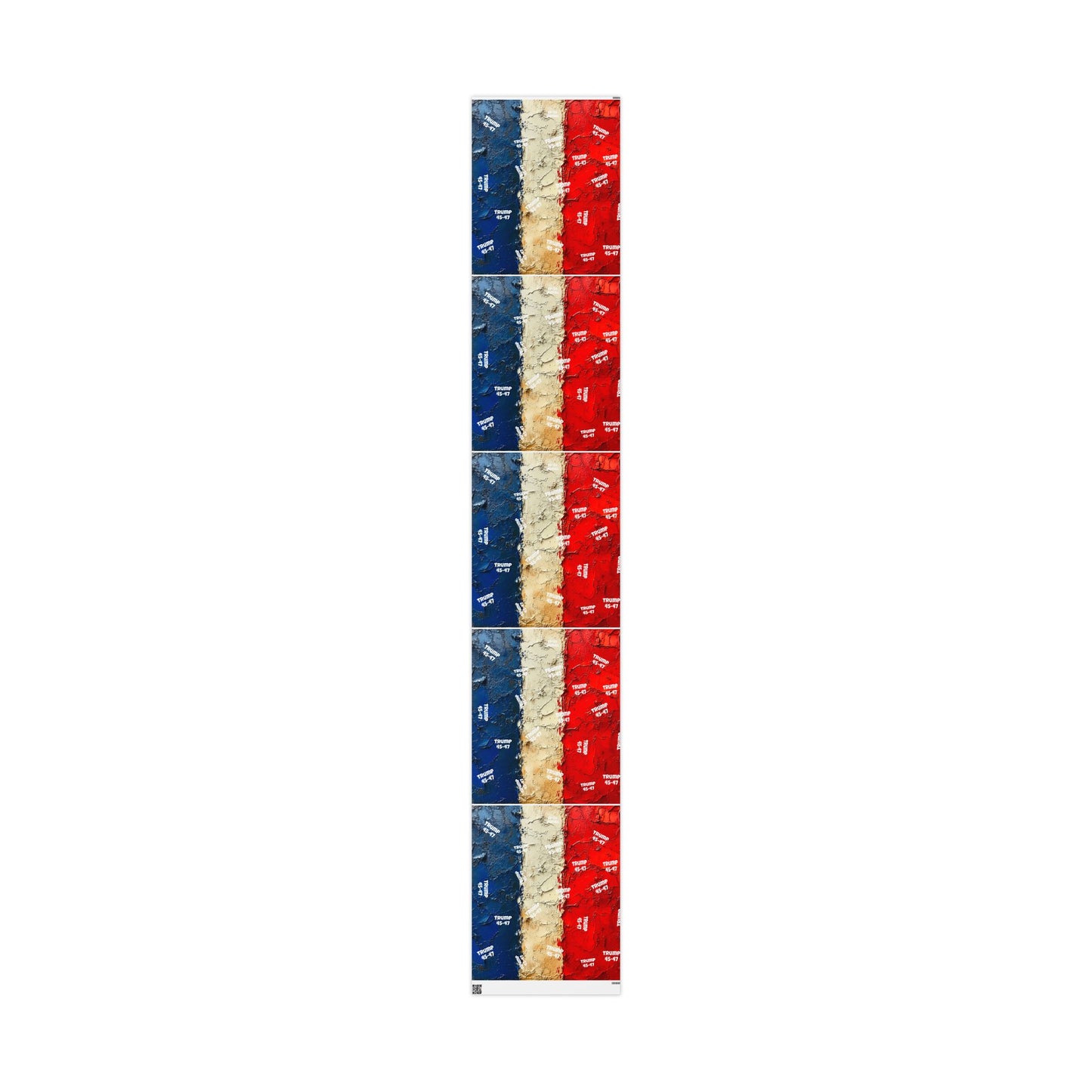 Trump red white and blue Wrapping Papers