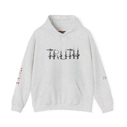 Maga American patriot print, Unisex Heavy Blend™ Hooded Sweatshirt