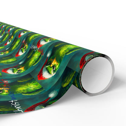 Trump Merry Christmas patriot Wrapping Papers