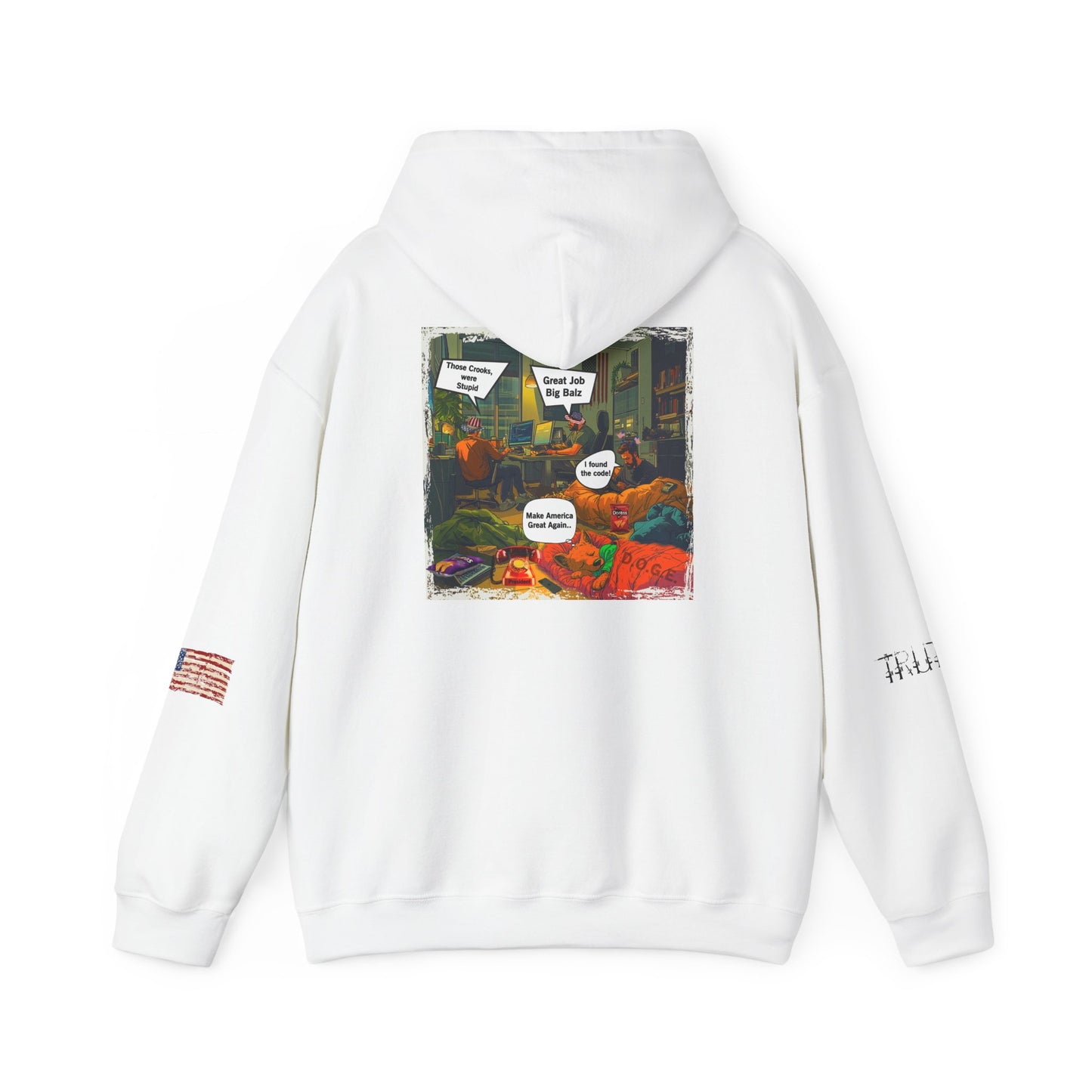 D.o.g.e  Print Hoodie Sweatshirt