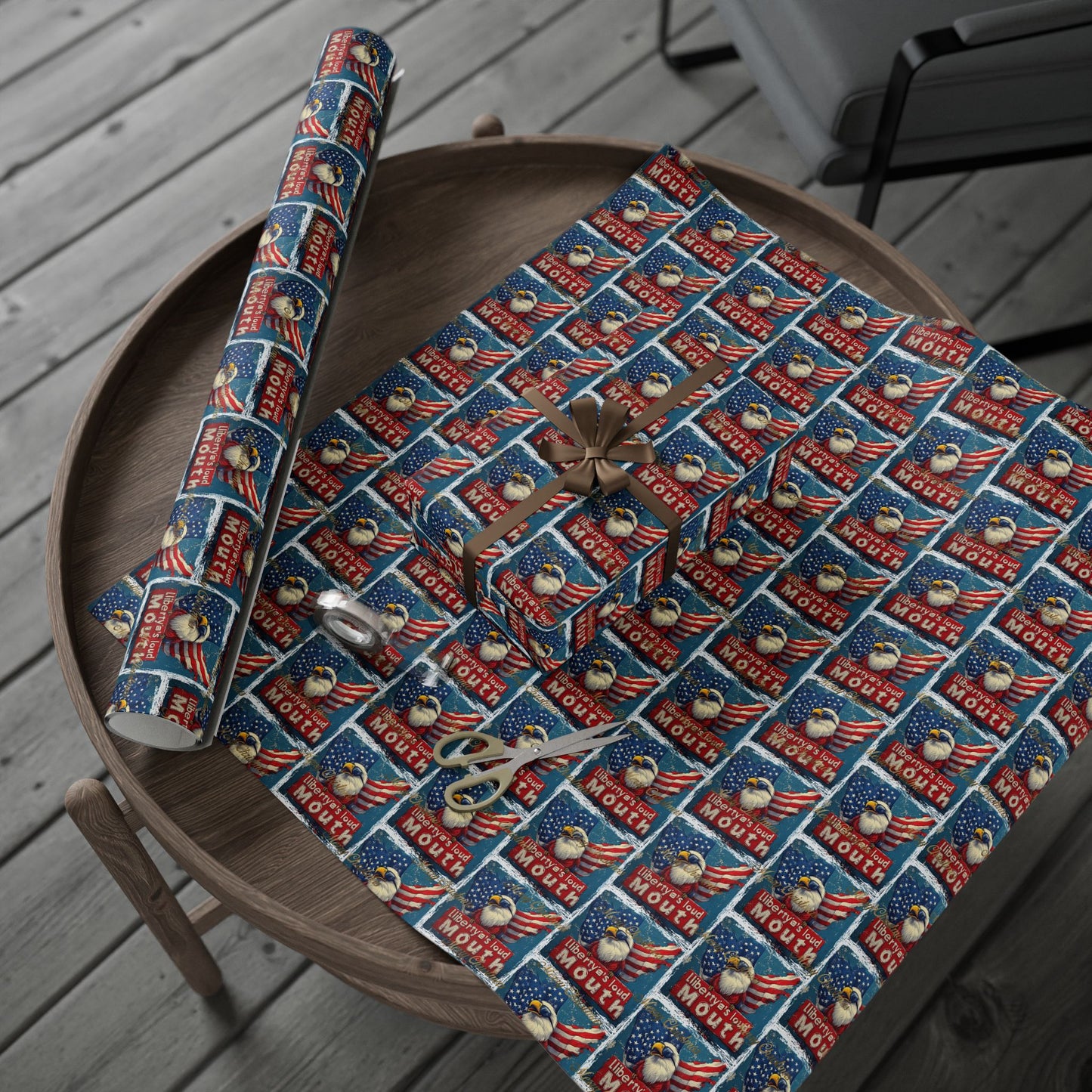 Trump Liberty loud mouth Wrapping Papers