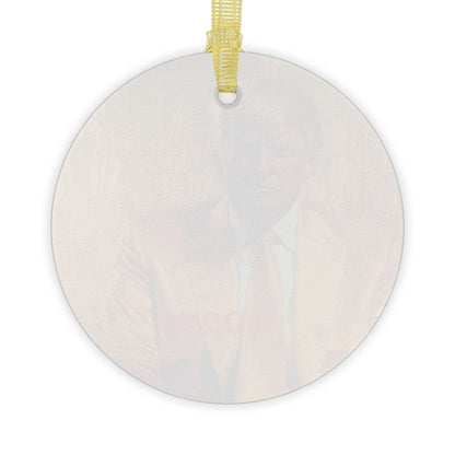 Limited Edition Trump Glass Ornaments