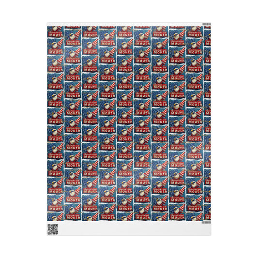 Trump Liberty loud mouth Wrapping Papers