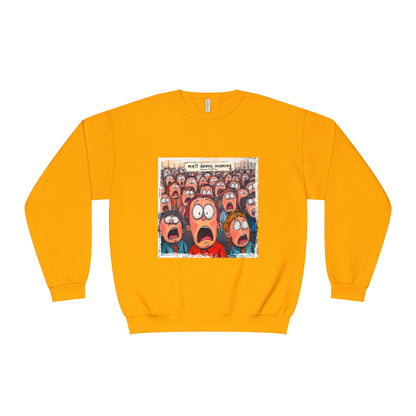 Meltdowns incoming, patriotic t-shirt in a Unisex NuBlend® Crewneck Sweatshirt