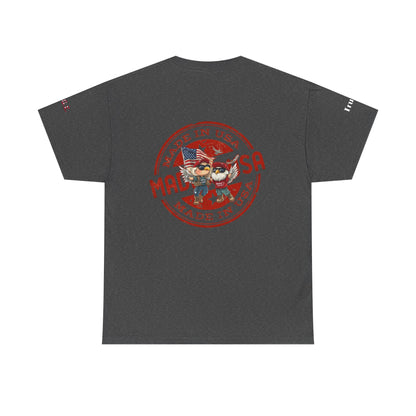 Cartoon doge, print, Unisex Heavy Cotton Tee