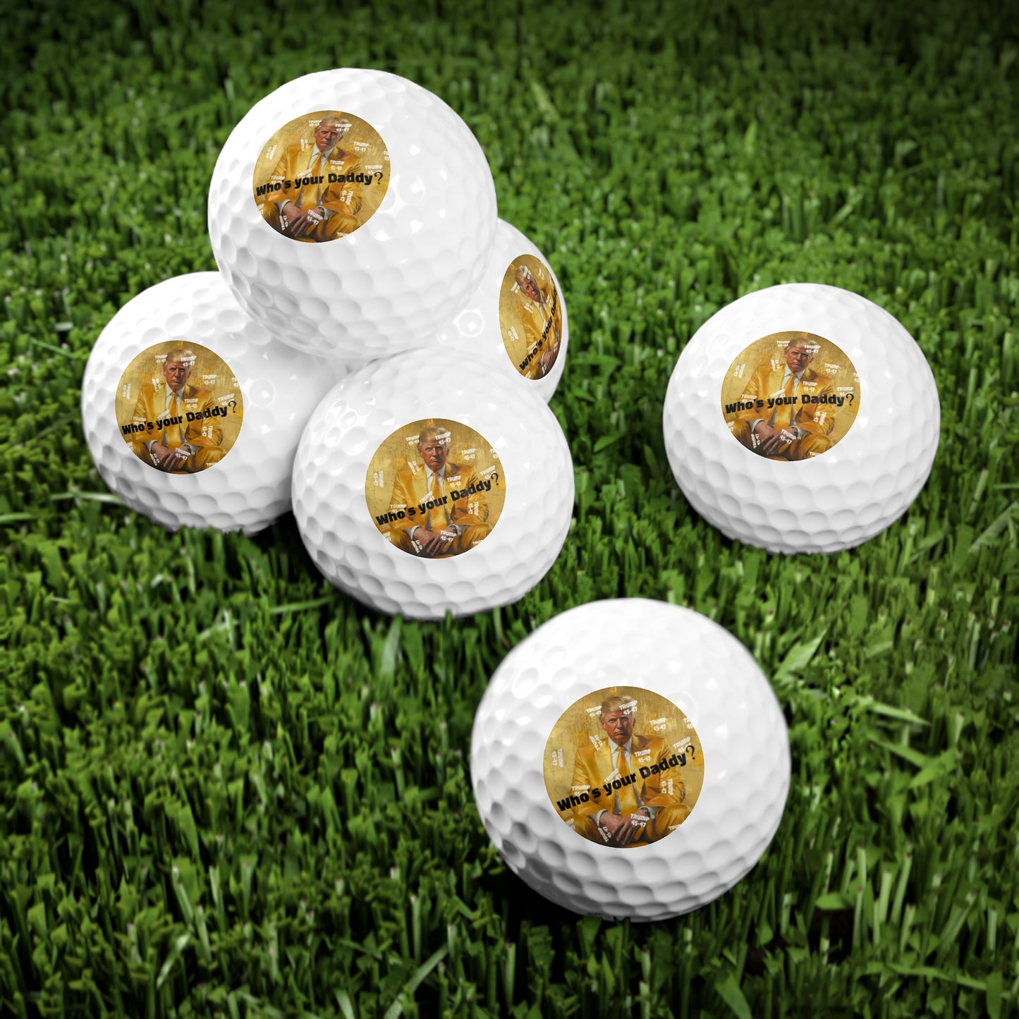 Trump Golf Balls, 6pcs