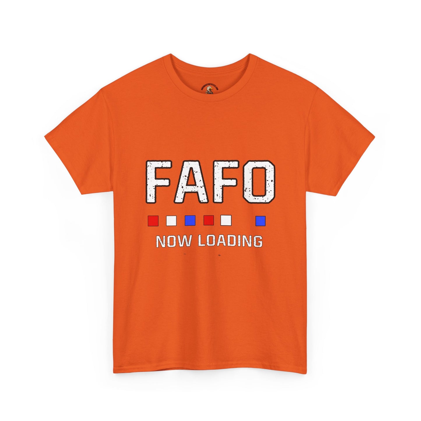 FAFO Now Loading Unisex Cotton Tee, Casual Tee, Graphic T-Shirt, Funny Shirt for Friends, Gift for Humor Lovers