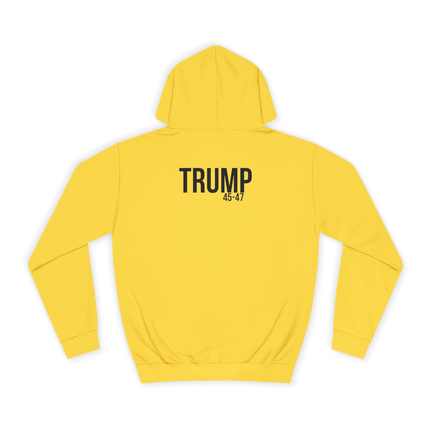 DOGE trump print cartoon, Unisex College Hoodie