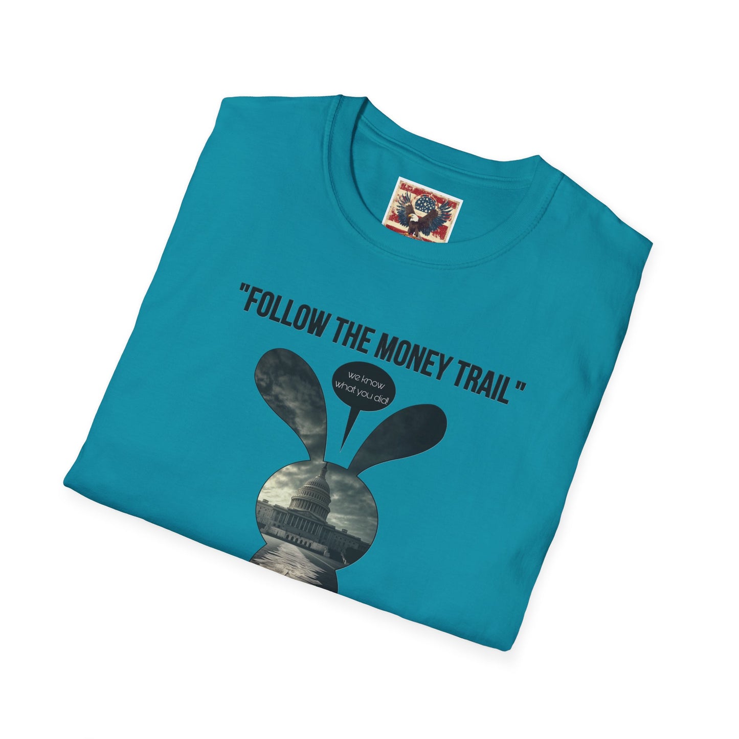 Sub113- Follow the Money Trail Unisex Softstyle T-Shirt | Vintage-Inspired USA Design