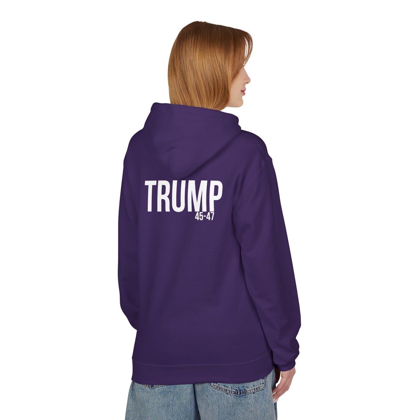 Fafo trump print, Unisex Midweight Softstyle Fleece Hoodie