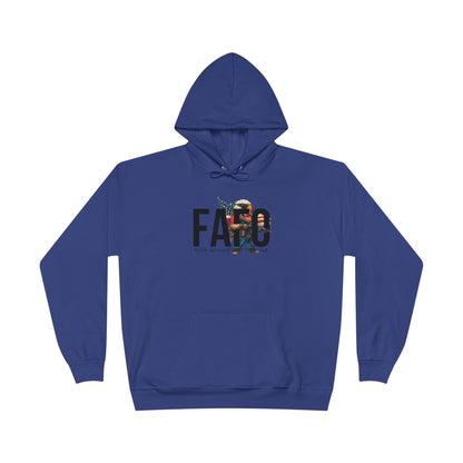 FAFO Trump print, Unisex EcoSmart® Pullover Hoodie Sweatshirt