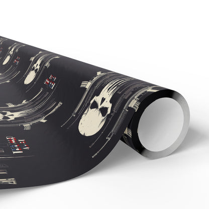 Trump and skulls Wrapping Papers