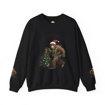 Sasquatch Christmas Crewneck Sweatshirt