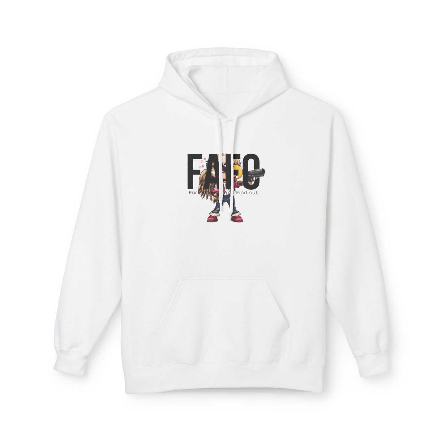 Fafo trump print, Unisex Midweight Softstyle Fleece Hoodie