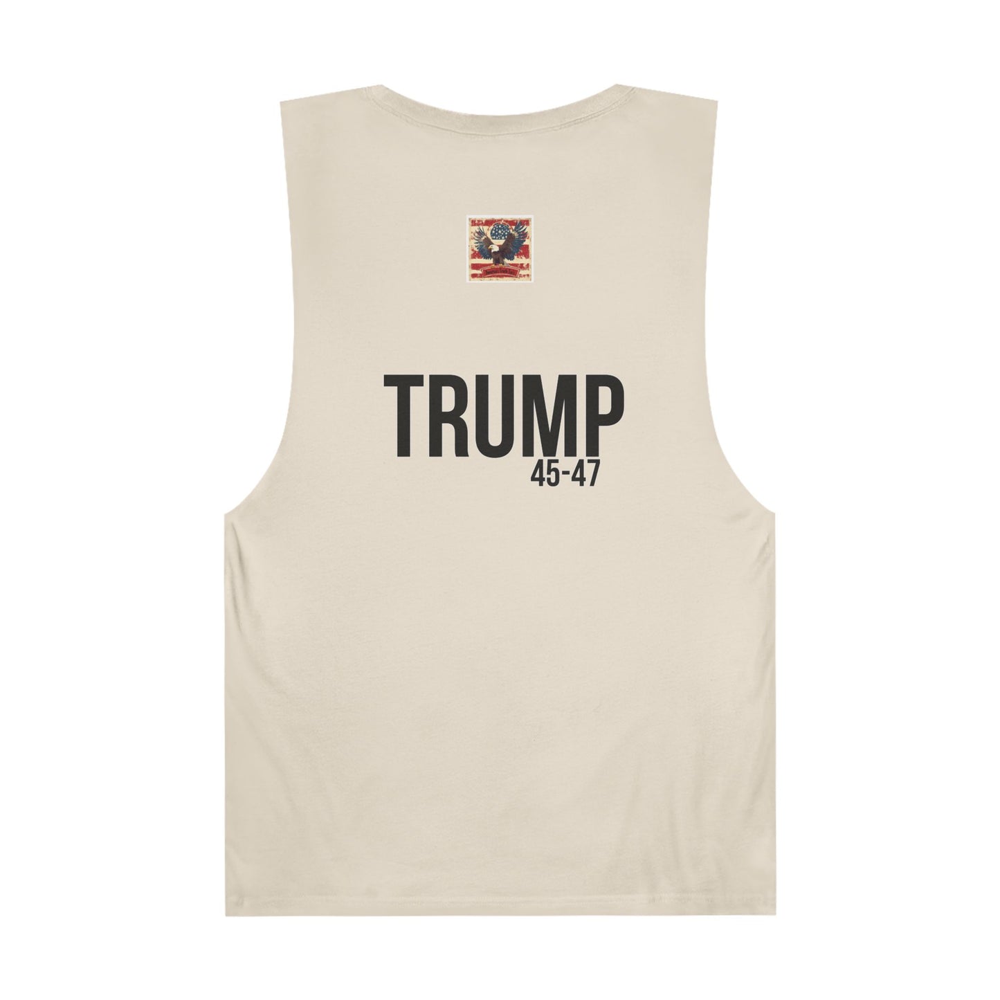 Cartoon patriotic don’t blame me print ,Unisex Barnard Tank