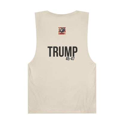 Cartoon patriotic don’t blame me print ,Unisex Barnard Tank