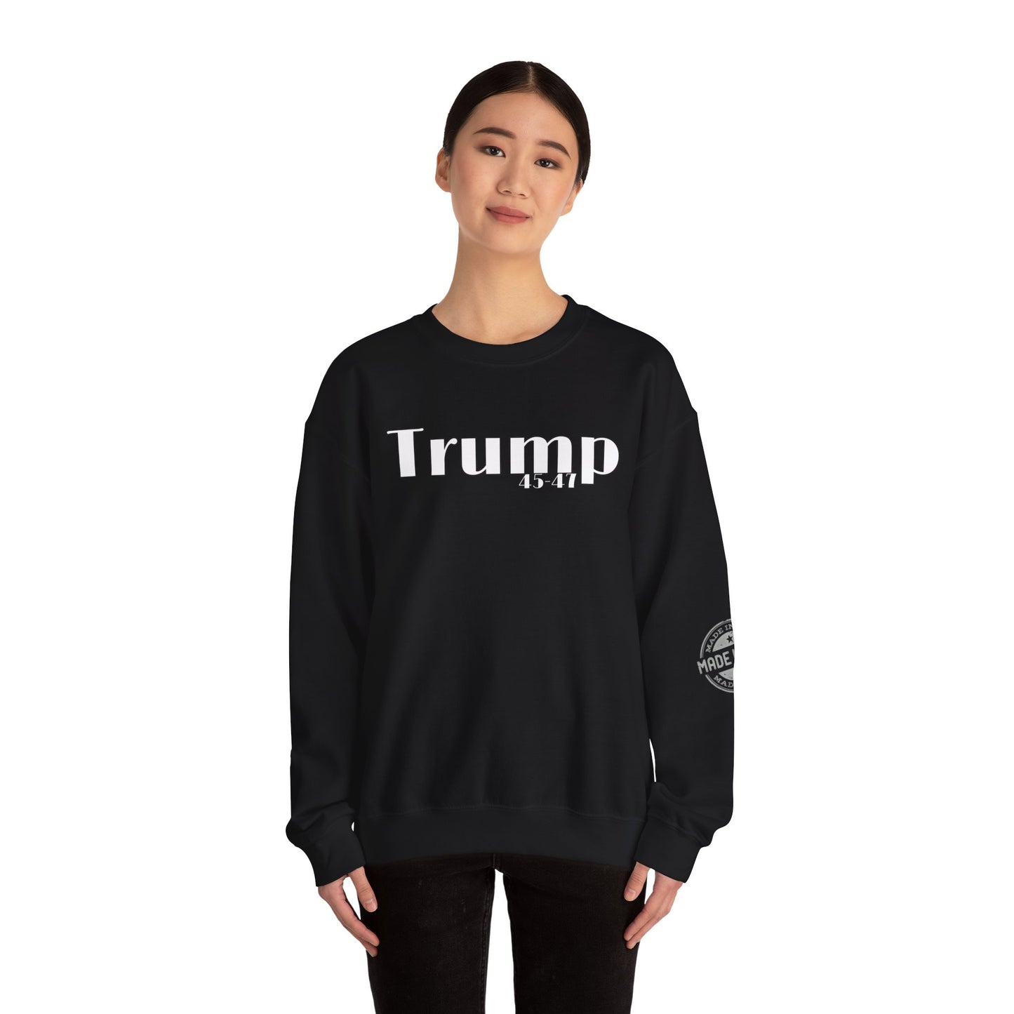 Political cartoon, Unisex Heavy Blend™ Crewneck Sweatshirt