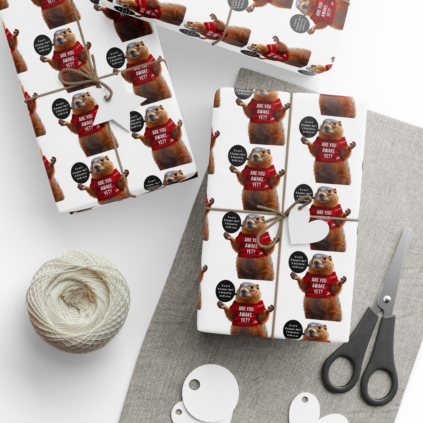 Don’t blame me, are you awake yet Wrapping Papers