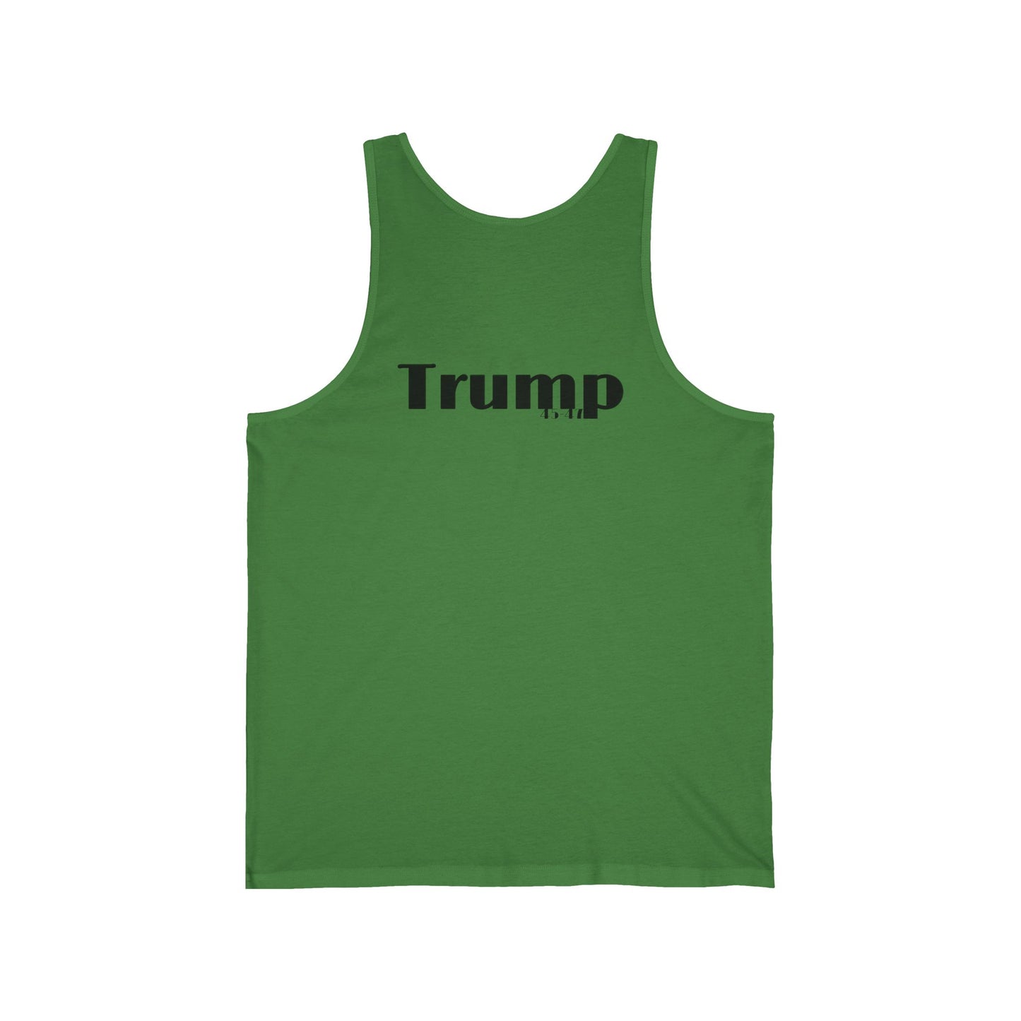 Political cartoon print Unisex Jersey Tank