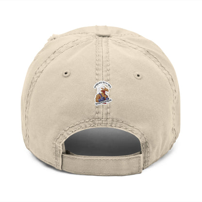 Distressed Dad Hat with 2nd That Embroidery | Casual Military Style Cap, Perfect Gift for Dads and Veterans, Unique Accessories
