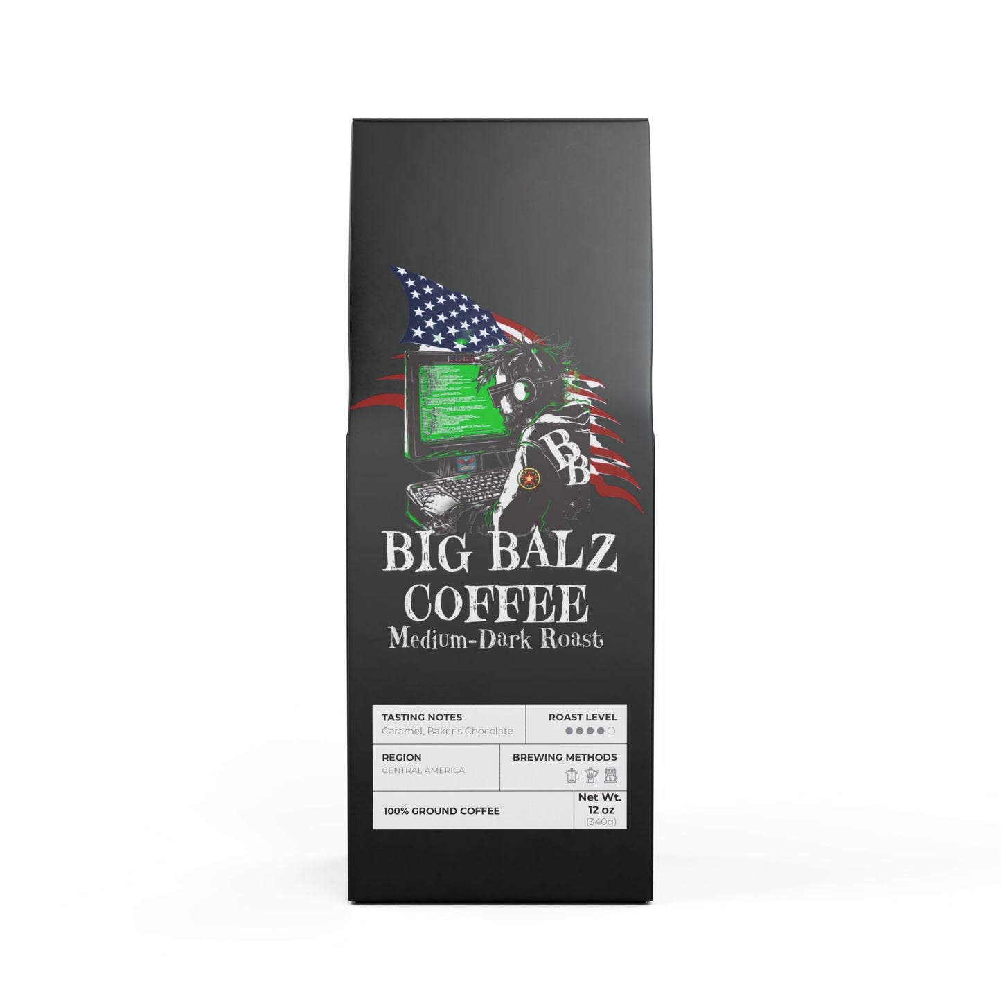 BIG BALLZ Coffee Blend (Medium-Dark Roast)